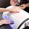 Tout en 1 - séchoir à ongles / dépoussiéreur à ongles / perceuse à ongles - lampe UV LED - 54W - 25000RPM