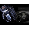 JARAGAR - montre automatique de luxe - bracelet cuir - forme triangle