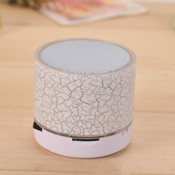 Mini Bluetooth speaker - LED - TF card - cracked designBluetooth speakers