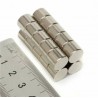 N35 - neodymium magnet - strong cylinder - 10mm * 8mm - 20 piecesN35