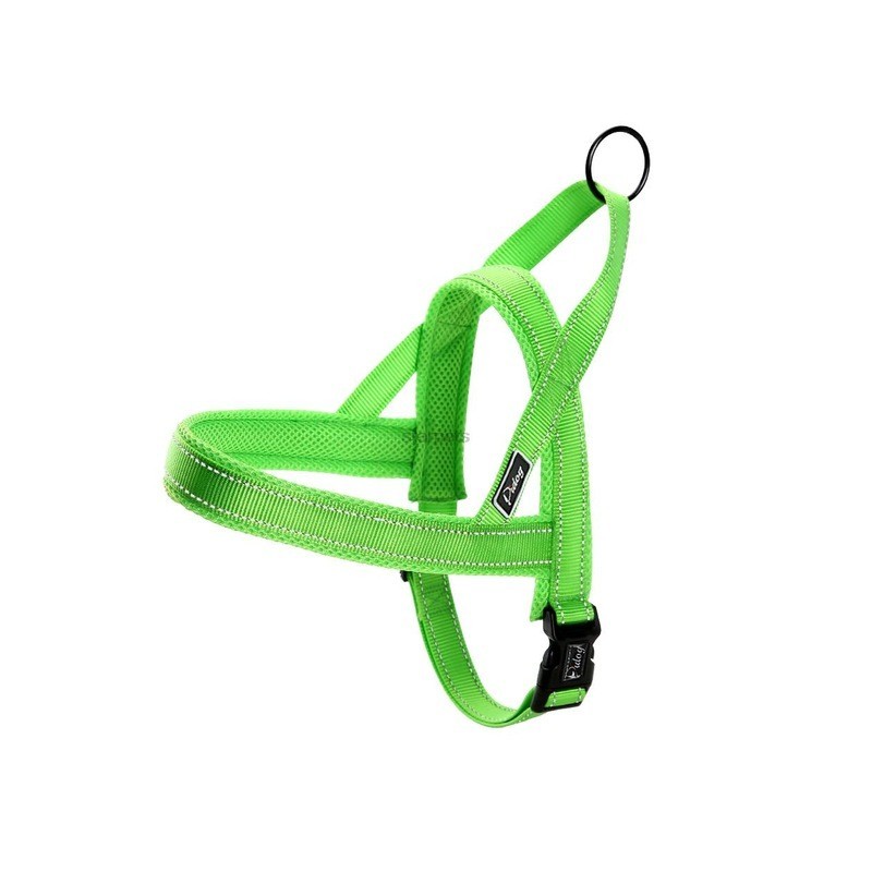 Reflective nylon dog harness - vest - quick fitCollars & Leads