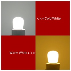 3W - E14 - AC 220V - LED - lampadina frigo - 2 pezzi