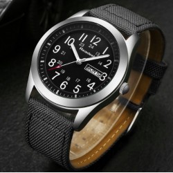 READEEL - orologio sportivo al quarzo - impermeabile - cinturino in tela