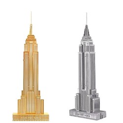 Puzzle in metallo - kit di costruzione - Empire State Building
