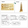 Puzzle in metallo - kit di costruzione - Empire State Building