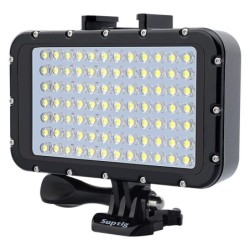 Lampe LED ultra lumineuse - 50M étanche sous l'eau - pour caméras GoPro / Canon / SLR