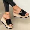 Fashionable high platform sandals - flip flopsSandals