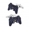 Black PS remote controller - cufflinksCufflinks