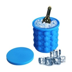 Silicone ice ball maker - bucket - bottles cooler - with lidBar supply