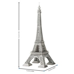 Tour Eiffel 3D - puzzle en métal - maquette à assembler