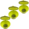 Plastic coffee capsules - refillable - for Dolce Gusto - 3 piecesCoffee ware