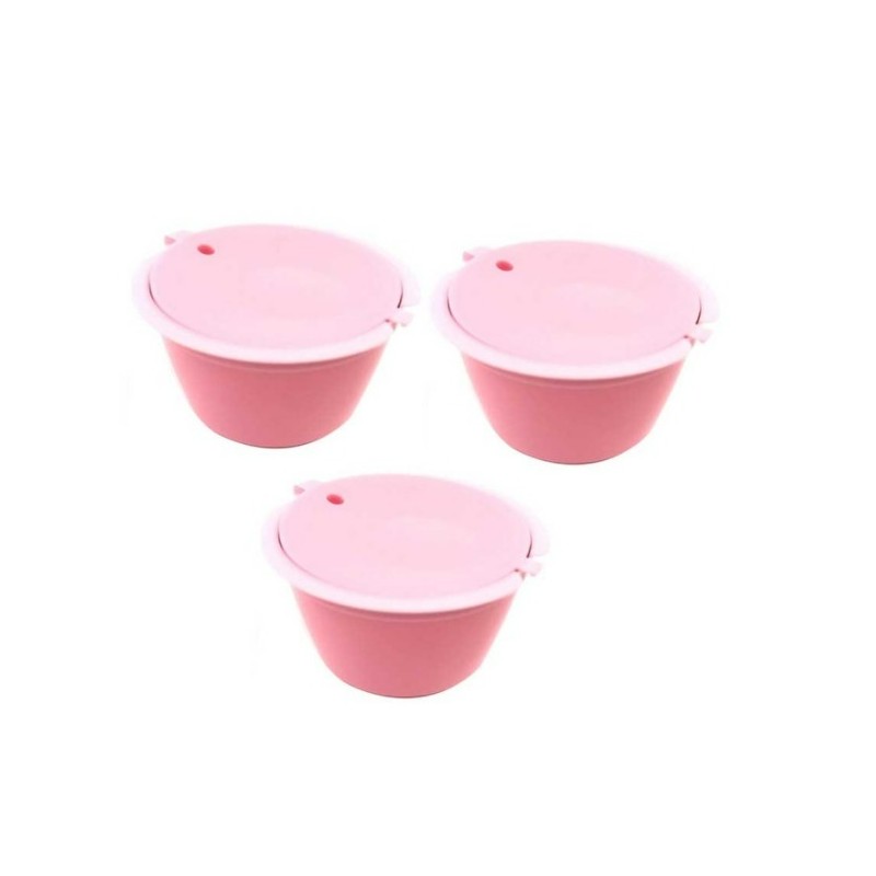 Plastic coffee capsules - refillable - for Dolce Gusto - 3 piecesCoffee ware