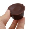 Plastic coffee capsules - refillable - for Dolce Gusto - 3 piecesCoffee ware