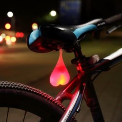 Fanale posteriore per bicicletta - LED - impermeabile - a forma di cuore