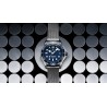 PAGANI - orologio automatico in acciaio inossidabile - cinturino in rete - impermeabile - blu