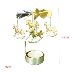 Petit bougeoir décoratif - rotatif