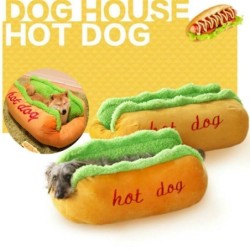 Calda cuccia per cane/gatto - morbido cuscino - hot dog