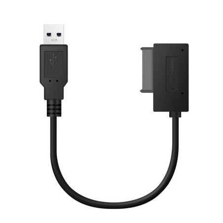 USB 2.0 vers mini Sata II - adaptateur 13 broches - câble