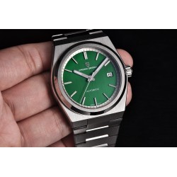 PAGANI DESIGN - montre de sport automatique - étanche - acier inoxydable - vert