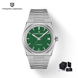 PAGANI DESIGN - orologio sportivo automatico - impermeabile - acciaio inossidabile - verde