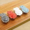 Poignées de meubles en céramique - boutons - en forme de pieuvre