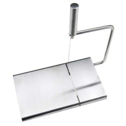 Multifunctional slicer - cheese / meet / vegetables - with 5 cutting wires - stainless steelTools