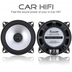 Haut-parleur coaxial Hifi pour voiture - 2 voies - 4 pouces - 60W - 2 pièces