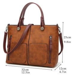 Elegant leather shoulder bagBags