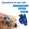Gant à main - brosse de toilettage - pour chiens / chats
