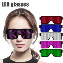 Occhiali LED - Alimentati a batteria/USB
