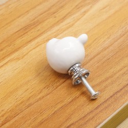 3D ceramic bear - furniture handles - knobsFurniture