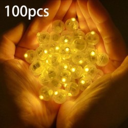 Sfere luminose rotonde a LED RGB - luce per feste / palloncini - 100 pezzi