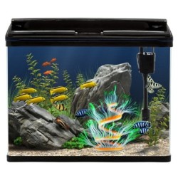 Décoration aquarium - anémone de mer lumineuse en silicone