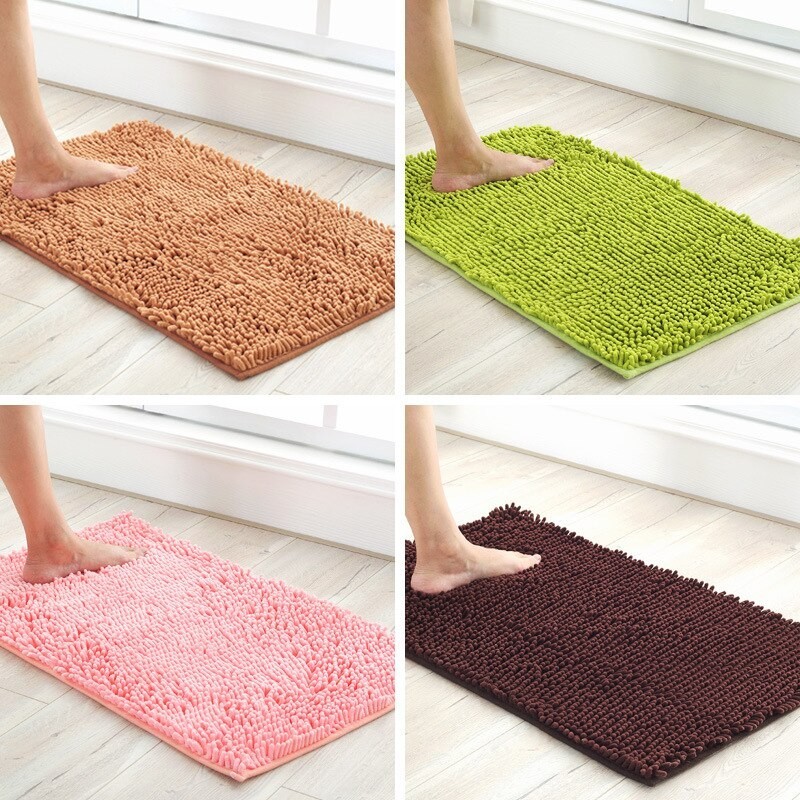 Fluffy bathroom mat - carpet - anti slipCarpets