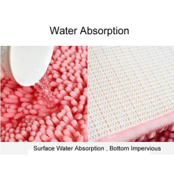 Fluffy bathroom mat - carpet - anti slipCarpets