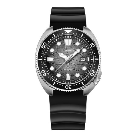 LIGE - Orologio al quarzo in acciaio inossidabile - impermeabile - cinturino in silicone - nero