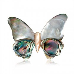 Farfalla di conchiglia - spilla elegante