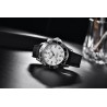 PAGANI DESIGN - orologio meccanico - acciaio inossidabile - impermeabile - cinturino in nylon - bianco