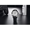PAGANI DESIGN - orologio meccanico - acciaio inossidabile - impermeabile - cinturino in nylon - bianco