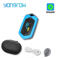 Yongrow - medical digital fingertip oximeter - pulse / blood oxygen / saturation meter - SPO2 PR monitorBlood pressure meters