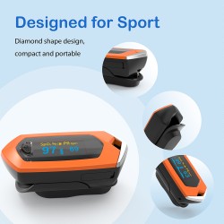 Yongrow - medical digital fingertip oximeter - pulse / blood oxygen / saturation meter - SPO2 PR monitorBlood pressure meters