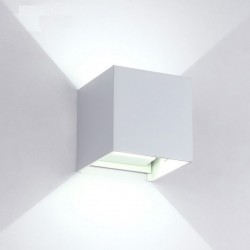 Lampada da parete LED quadrata - orientabile - impermeabile IP65 - AC85-265V - 6W