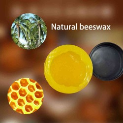 Cire d'abeille - pour meubles en bois - entretien / polissage - imperméable