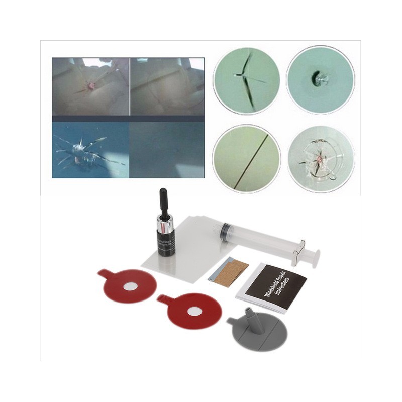 Glass scratch / cracks - car windshield repair kitGlass & windows