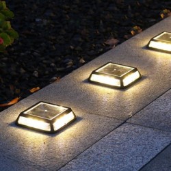 Lampada solare da terra/giardino - impermeabile - 12 LED