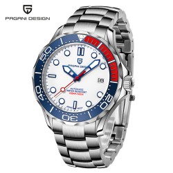 PAGANI DESIGN - orologio automatico alla moda - acciaio inossidabile - bianco