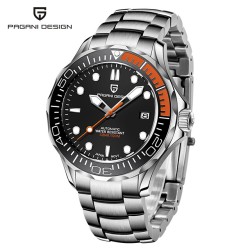 PAGANI DESIGN - orologio automatico alla moda - acciaio inossidabile - arancione