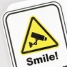 Warning sticker - SMILE! YOU ARE ON CCTVSecurity cameras