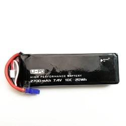 Batterie Hubsan H501S X4 - 7.4V 2700mAh 10C - H501S-14