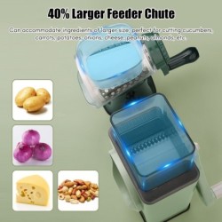 Tagliaverdure multifunzione 3 in 1 - grattugia - affettatrice